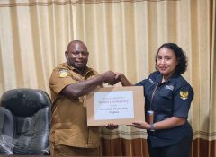 Perkuat Sinergi Pembangunan, DPMPTSP Kabupaten Jayapura Terima Dukungan CSR