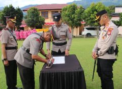 Wakapolres Jayapura Berganti, Polres Tegaskan Komitmen Perkuat Kinerja dan Pelayanan