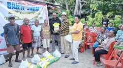 Meriahkan Kemeredekaan RI ke-81, Ondofolo Kampung Sereh Gelar Bakti Sosial