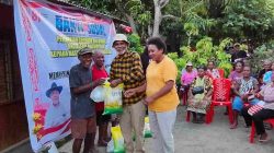 Meriahkan Kemeredekaan RI ke-81, Ondofolo Kampung Sereh Gelar Bakti Sosial