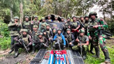 Di Tengah Gelap, Medan Terjal, dan Suhu dingin ekstrim 3 Derajat, Prajurit Koops TNI Habema Amankan Senjata Kelompok Bersenjata di Gamagai