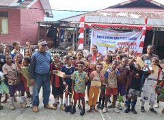 Sambut HUT RI ke-81, Kampung Asei Besar Gelar Lomba dan Baksos, Ondofolo Marthen: Terimakasih Pemerintah Pusat