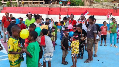 Perkuat Rasa Persaudaraan, Masyarakat Kampung Puay Meriahkan HUT RI ke-81 Dengan Lomba dan Baksos