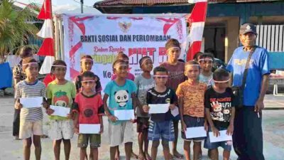 Meriahkan HUT RI ke-81 Bersama Warga, Ondofolo Atamali Tegaskan Tetap Bersama NKRI dan Tolak Aksi Anarkis