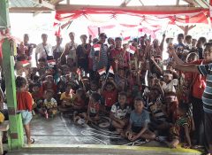 Lomba dan Baksos Meriahkan HUT RI ke-81, Ondofolo Kampung Yobeh: NKRI Harga Mati