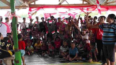 Lomba dan Baksos Meriahkan HUT RI ke-81, Ondofolo Yobeh: NKRI Harga Mati