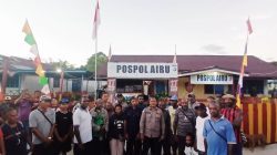 Tokoh Adat dan Keamanan Airu Sepakat Tolak Miras dan Narkoba, Pelaku Bakal Ditindak Tegas