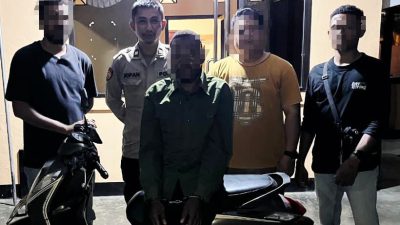 Terduga Curanmor di Lokasi FDS Berhasil Ditangkap Tim Khaley Polsek Sentani Timur, Motor Berhasil Diamankan