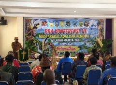 Pemkab Jayapura Siap Jadi Tuan Rumah Konferensi III Masyarakat Adat dan Pemuda I Wilayah Mamta-Tabi