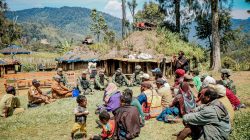 Menyalakan Asa di Lembah Ugimba, Koops TNI Habema Hadir untuk Papua