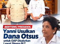 Yanni Temui Presiden: Dana Otsus dan Masa Depan Papua Dibahas