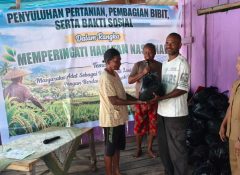 Hari Tani Nasional, Warga Puay Dukung PSN Ubah Lahan Tidur Jadi Sumber Pangan