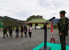 Empat Anggota OPM Puncak Jaya Serahkan Senjata, Pilih Kembali ke Masyarakat