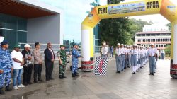Semarak HUT ke-81 TNI, Pelajar SMP dan SMA se-Jayapura Adu Disiplin dalam Lomba PBB