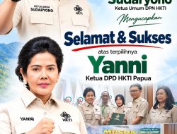 Terpilih Aklamasi, Yanni Pimpin HKTI Papua, Ajak DPC Perkuat Ketahanan Pangan